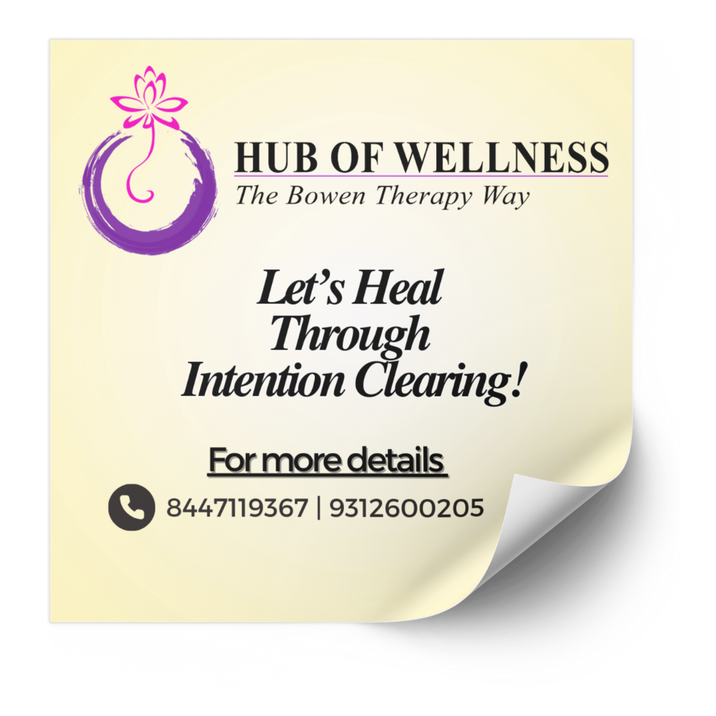 Hub of wellness Intention Clearing